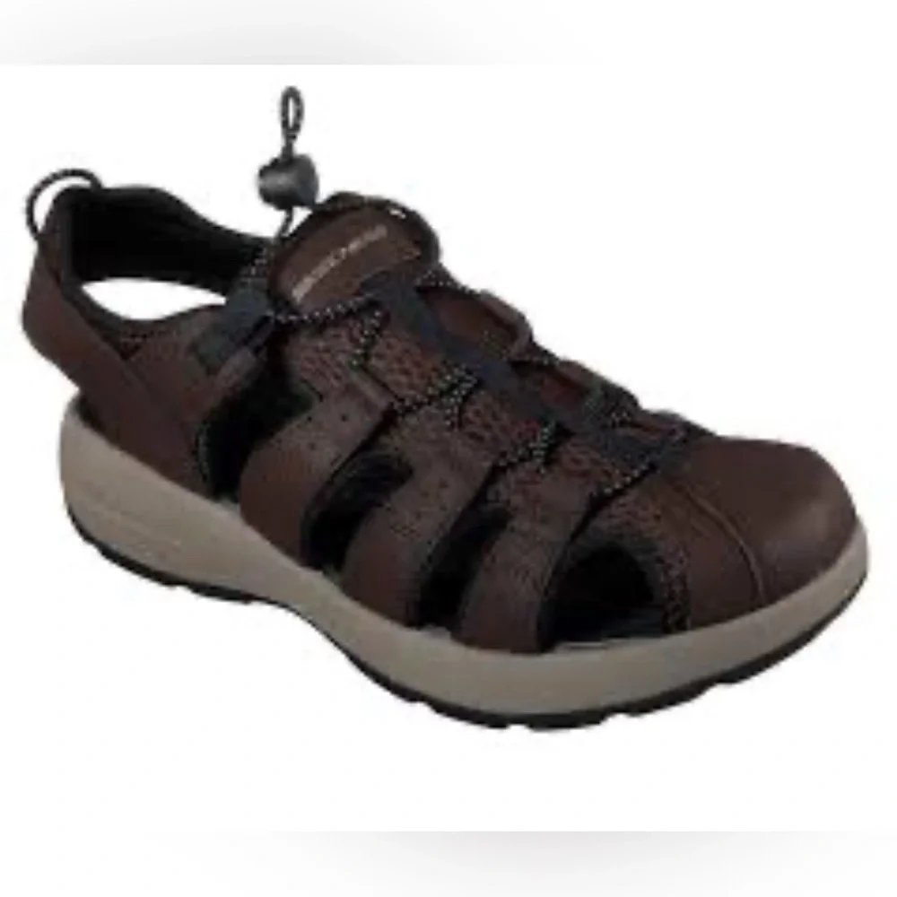 Skechers Men's Dark Brown Sport Sandals